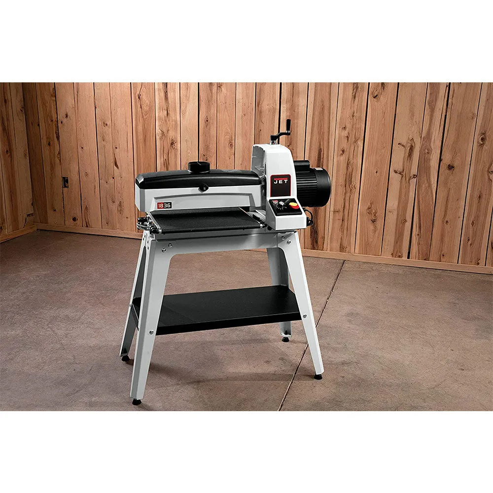 JET 723530K JWDS-1836 Smart Control Drum Sander w/ Stand