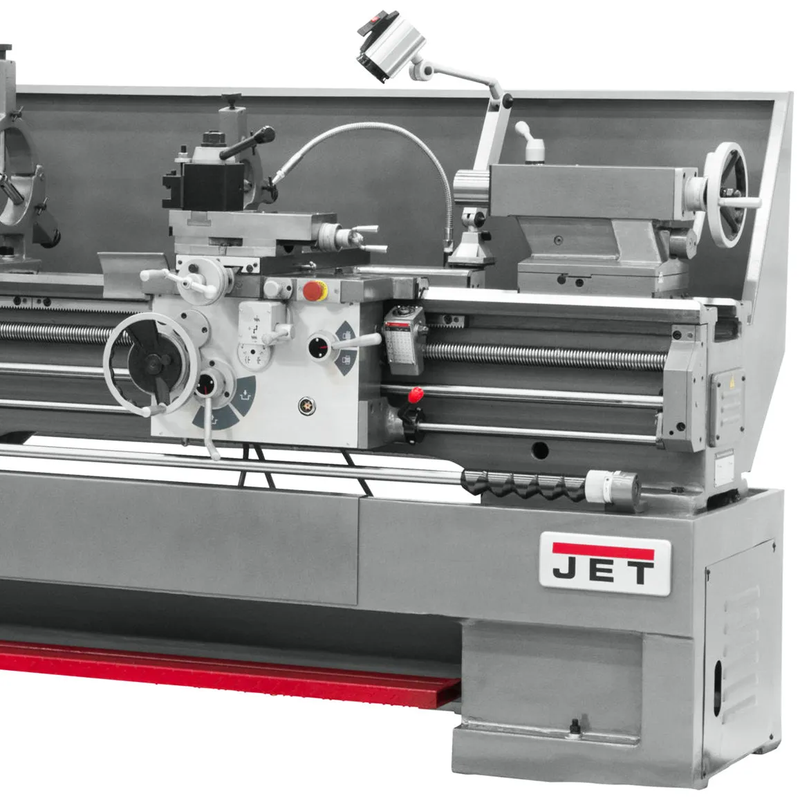JET GH-1660ZX 7-1/2-Hp 230/460V 3-1/8" Durable Spindle Bore Geared Head Lathe