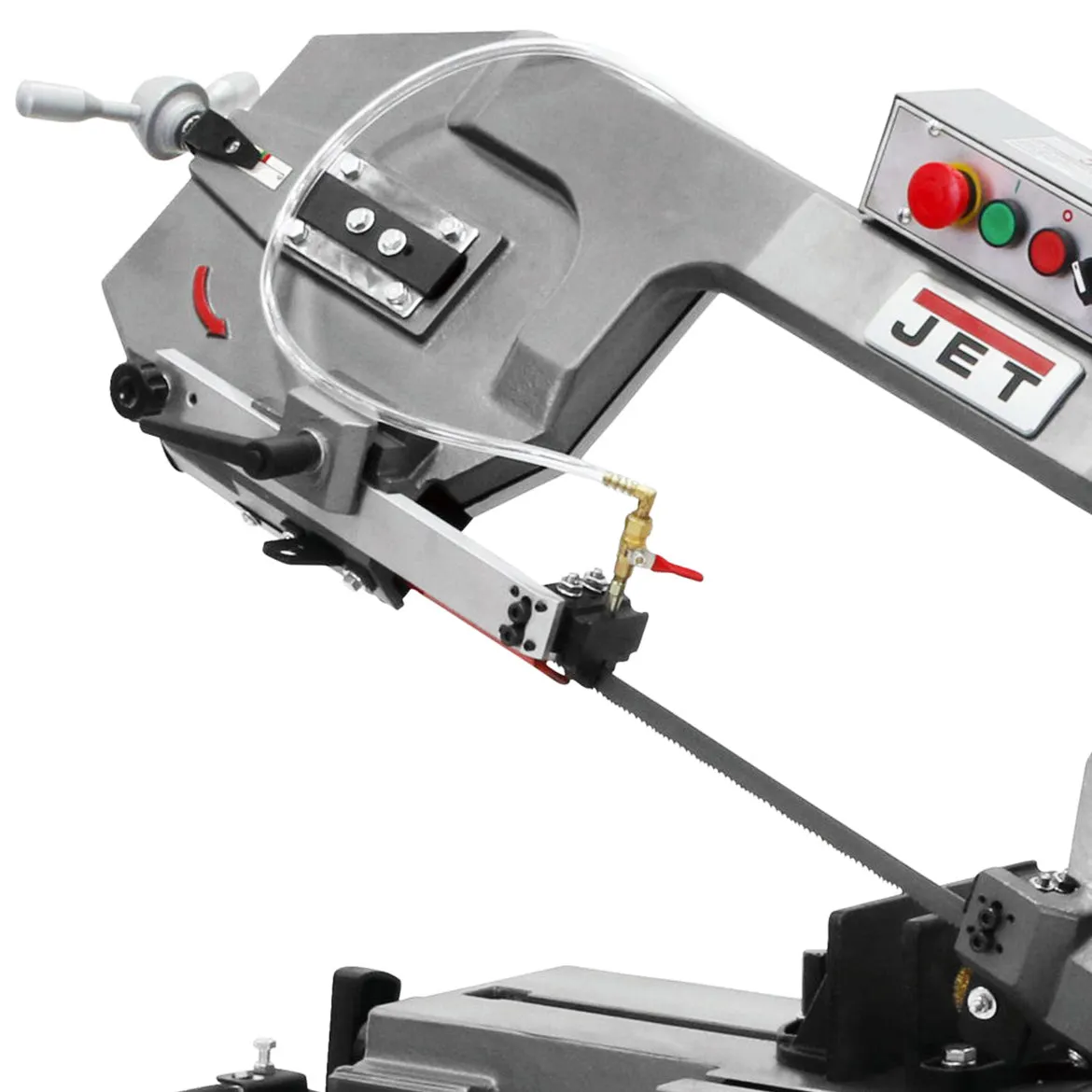 JET HBS-814GH 1-Hp 115/230V 8" x 14" Heavy Duty Horizontal Geared Head Bandsaw