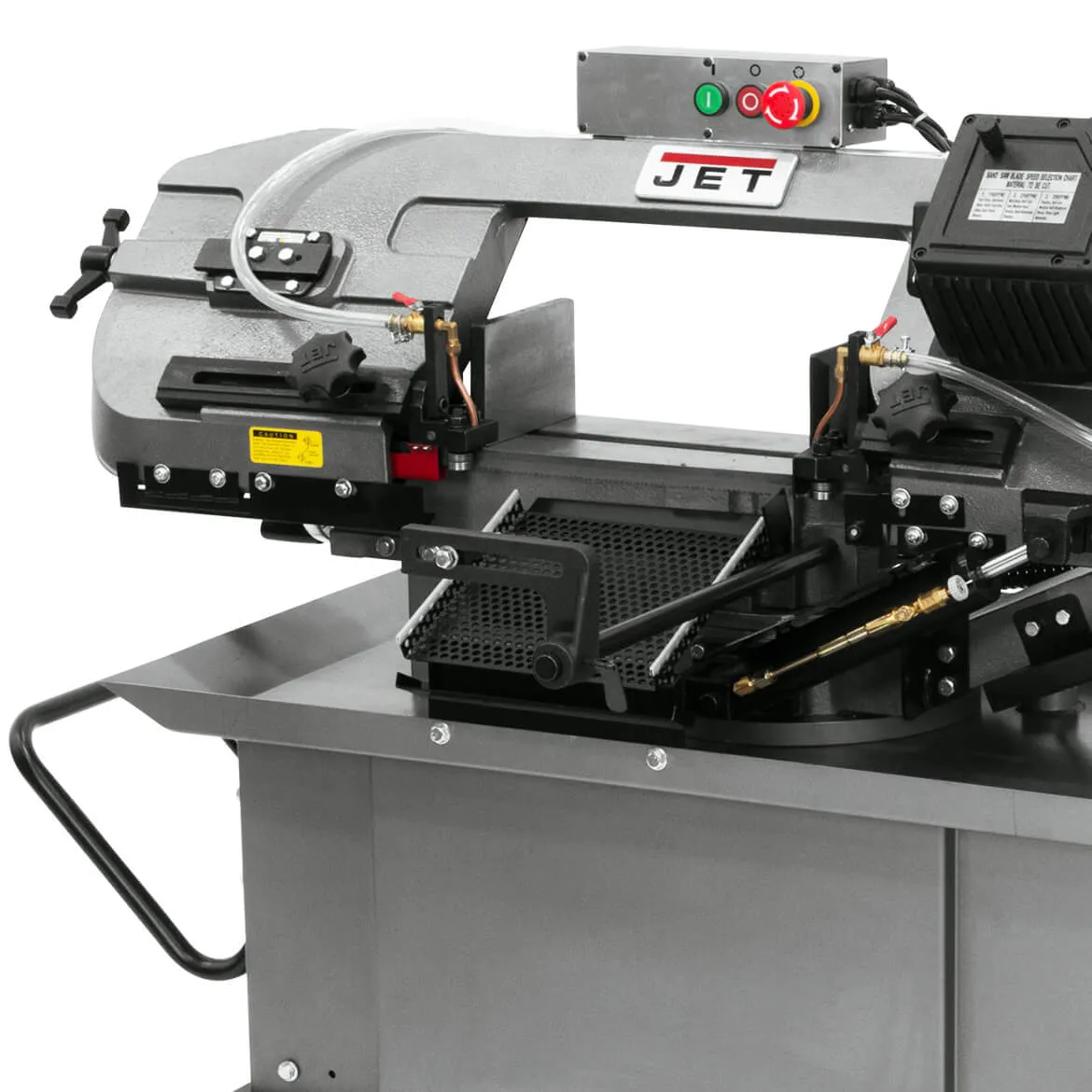 JET HVBS-710SG 7"x10.5" Mitering Horizontal/Vertical Bandsaw 115/230V 1PH 413452