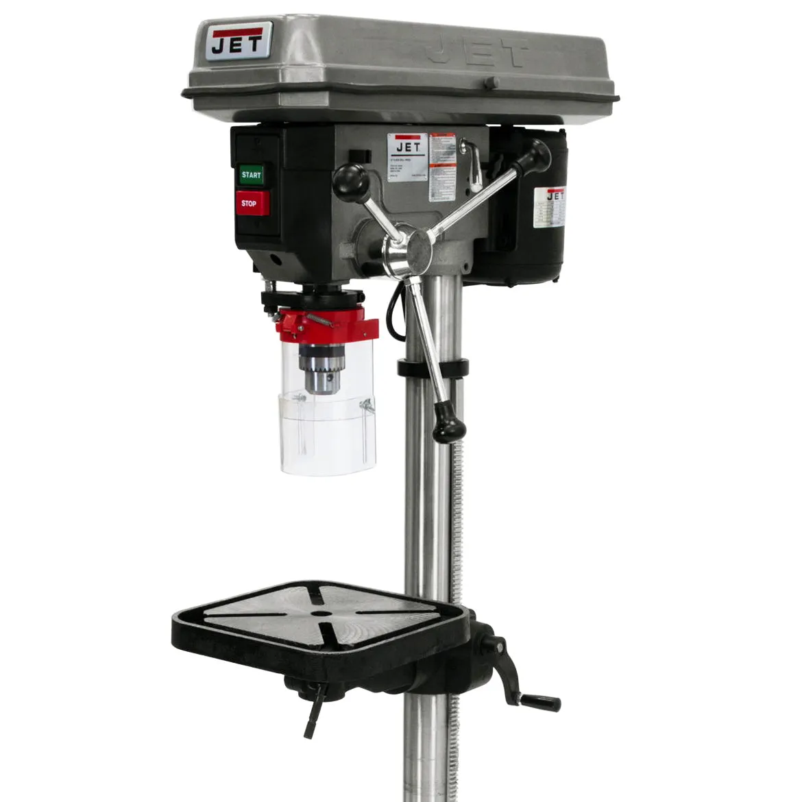 JET J-2500 3/4-Hp 115/230V 15" High Quality Versatile Floor Model Drill Press