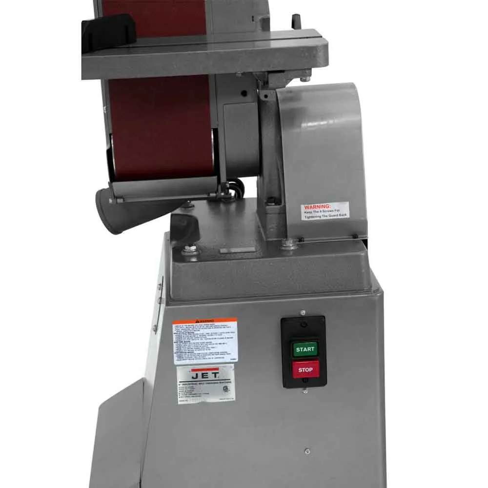 JET J-4300A 1-1/2-Hp 115/230V 6" x 48" Industrial Belt Finishing Machine