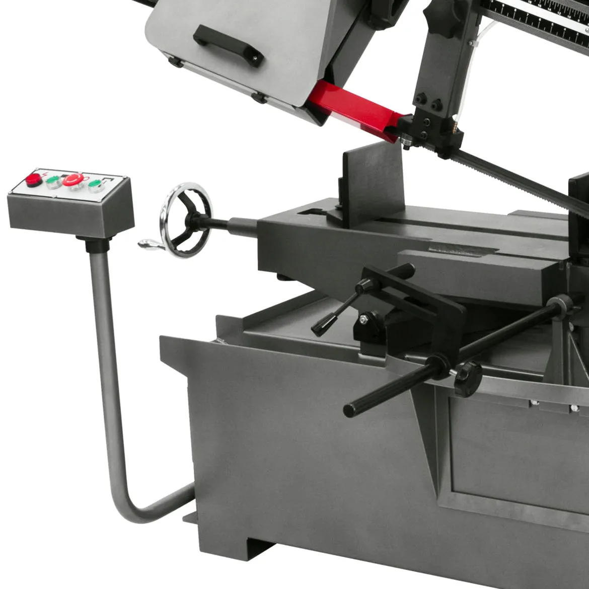 JET J-7020M 1-1/2-Hp 115/230V 10" x 16" Heavy Duty Horizontal Mitering Bandsaw