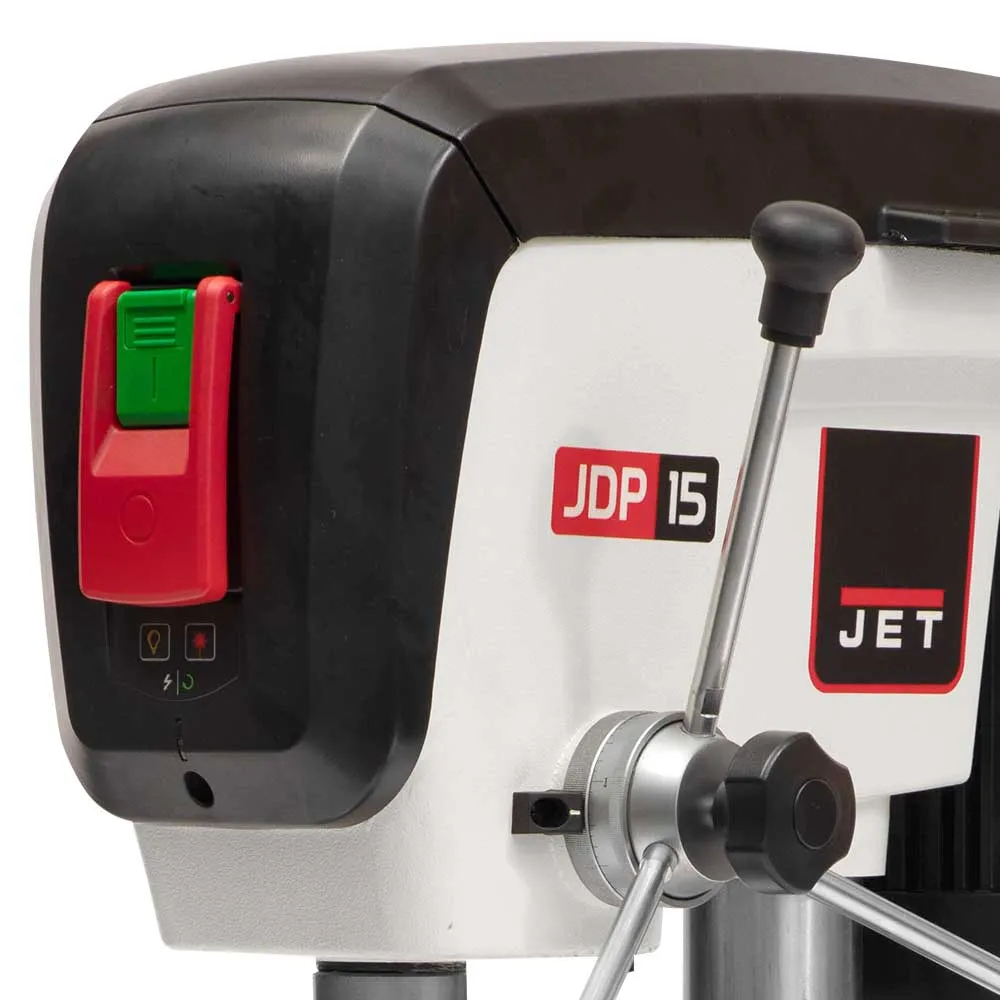 Jet JDP-15B 15-Inch Belt Tensioning Depth Benchtop Drill Press - 716200