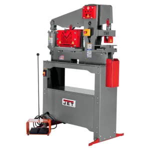Jet JIW-45T 115V 45 Ton 1 Phase Ironworker w/ 4 Workstations