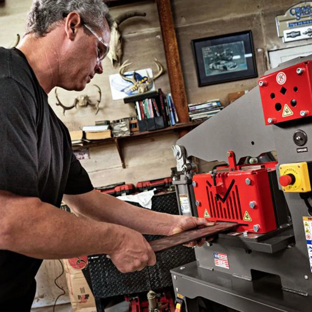 Jet JIW-45T 115V 45 Ton 1 Phase Ironworker w/ 4 Workstations