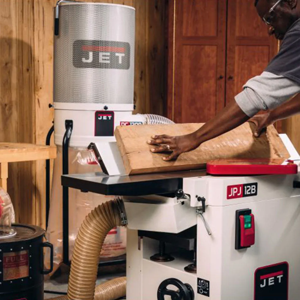 Jet JPJ-12BHH 230V 12" 3 HP Planer / Jointer Helical Cutterhead