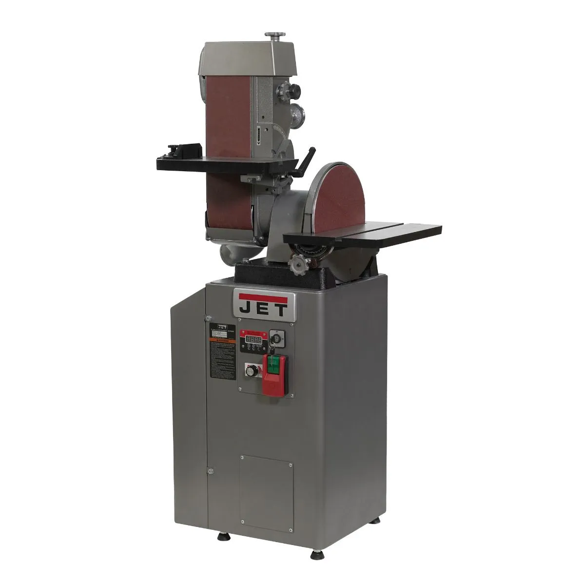 Jet JT1-112 J-64812VS 6" x 48" Belt w/ 12" Disc Finishing/Grinding Machine