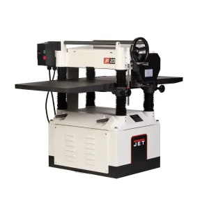 Jet JT1-1374 JWP-208HH-BLK 5HP 1PH 20" Durable Black Helical Head Planer