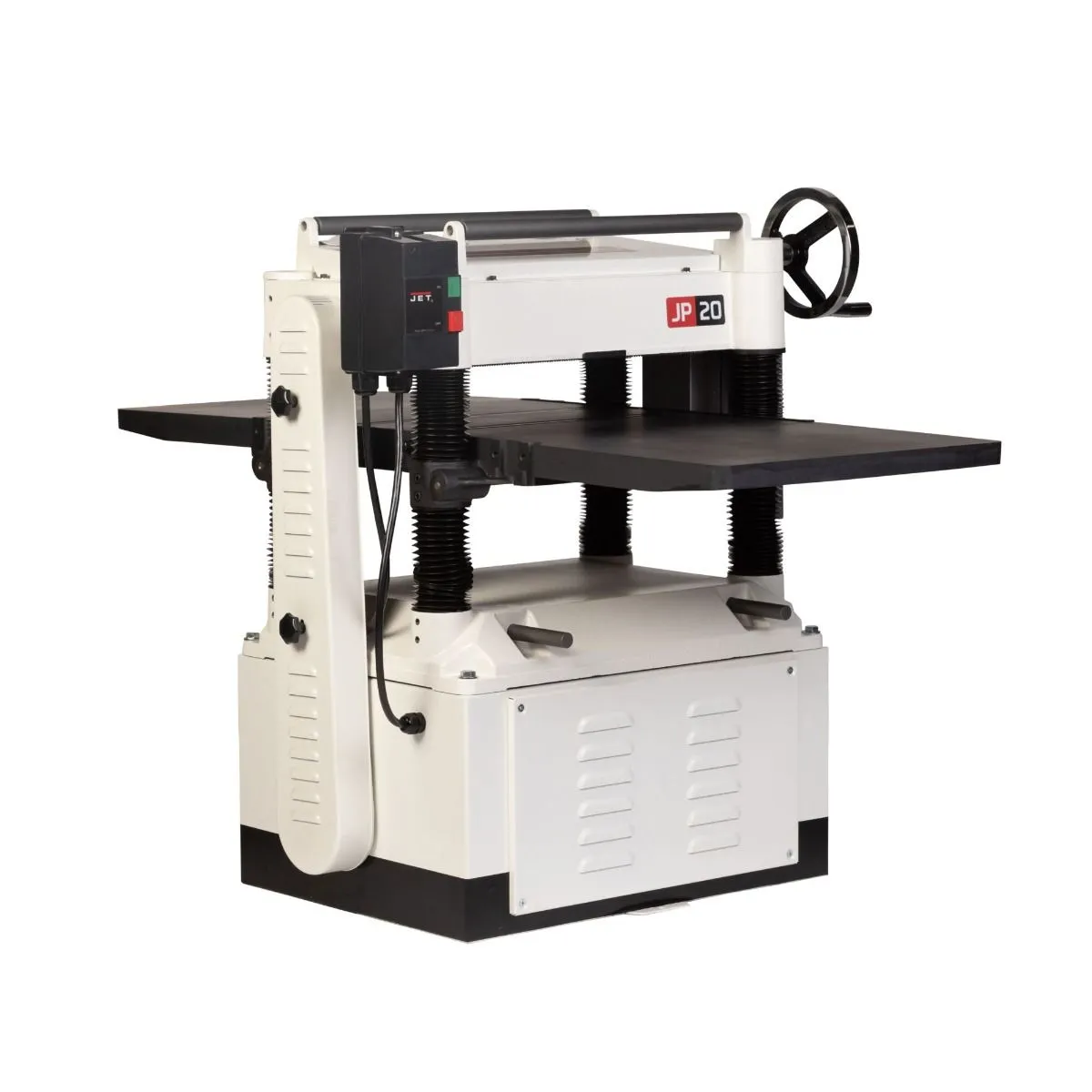 Jet JT1-1374 JWP-208HH-BLK 5HP 1PH 20" Durable Black Helical Head Planer