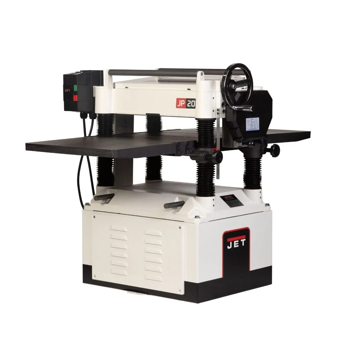 Jet JT1-1374 JWP-208HH-BLK 5HP 1PH 20" Durable Black Helical Head Planer