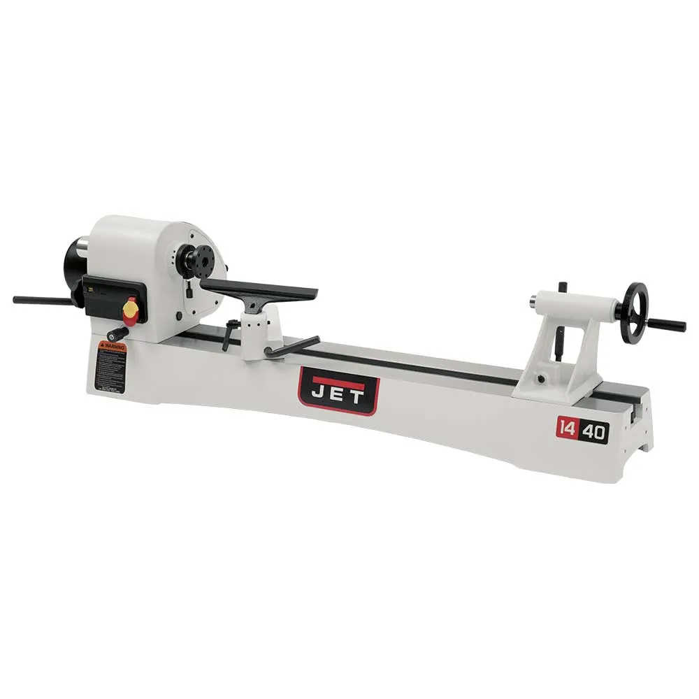 Jet JWL-1440VS 1-Hp 115/230V 14" x 40" Variable Speed Benchtop Wood Lathe