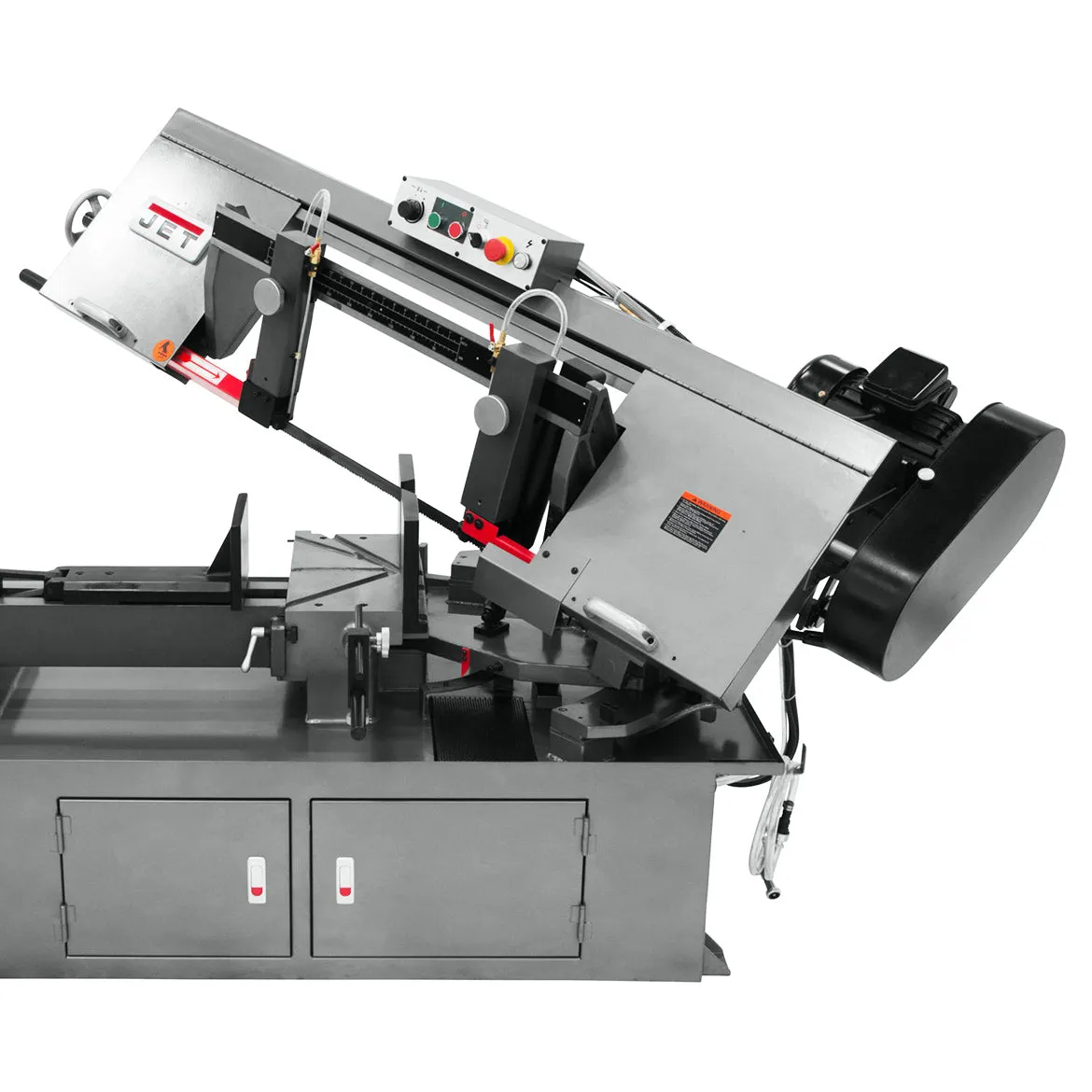 JET MBS-1018-1 2-Hp 230V 10" x 18" Horizontal Dual Miter Bandsaw