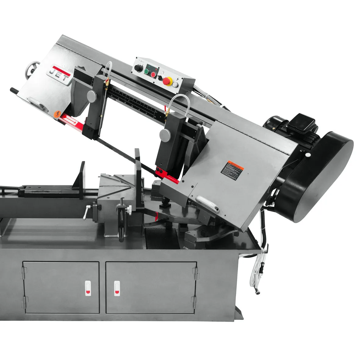 JET MBS-1018-3 2-Hp 230V 10" x 18" Horizontal Dual Miter Bandsaw