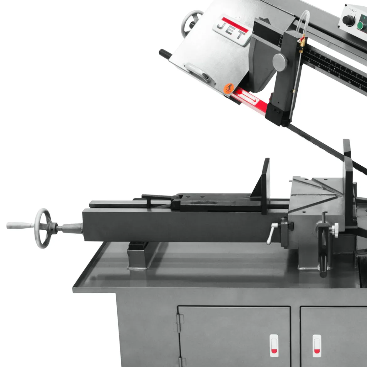 JET MBS-1018-3 2-Hp 230V 10" x 18" Horizontal Dual Miter Bandsaw