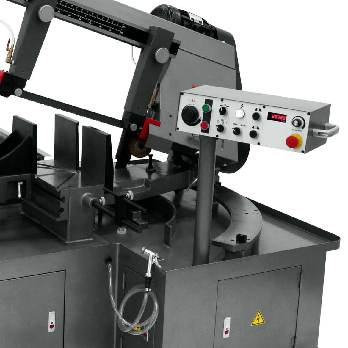 JET MBS-1323EVS-H 3-Hp 230V 13" EVS Dual Mitering Bandsaw