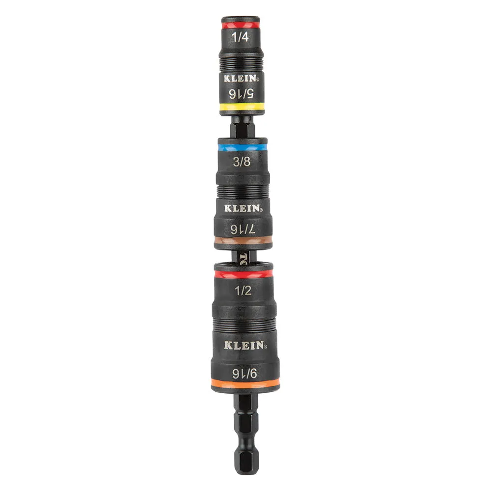 Klein KLE-32933 - 7-in-1 Impact Flip Socket Set