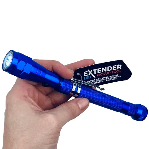 LED Flashlight Extender Tool with Magnetic Stand - 6 Pieces Per Retail Ready Display 23157
