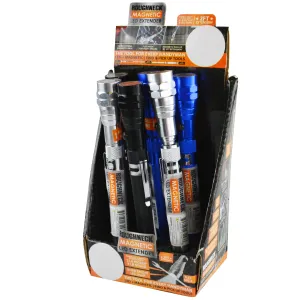 LED Flashlight Extender Tool with Magnetic Stand - 6 Pieces Per Retail Ready Display 23157