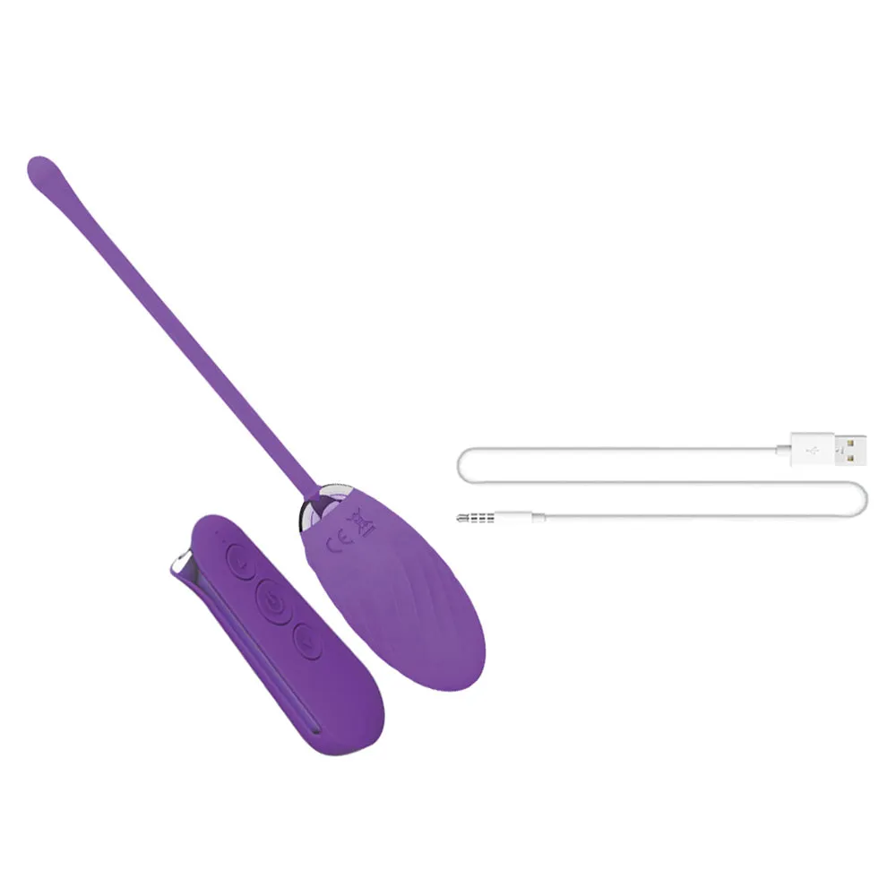 Leto Glow Remote Control Vibrating Egg