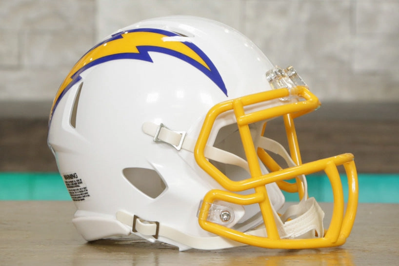 Los Angeles Chargers Riddell Speed Mini Helmet - Royal Color Rush Alternate