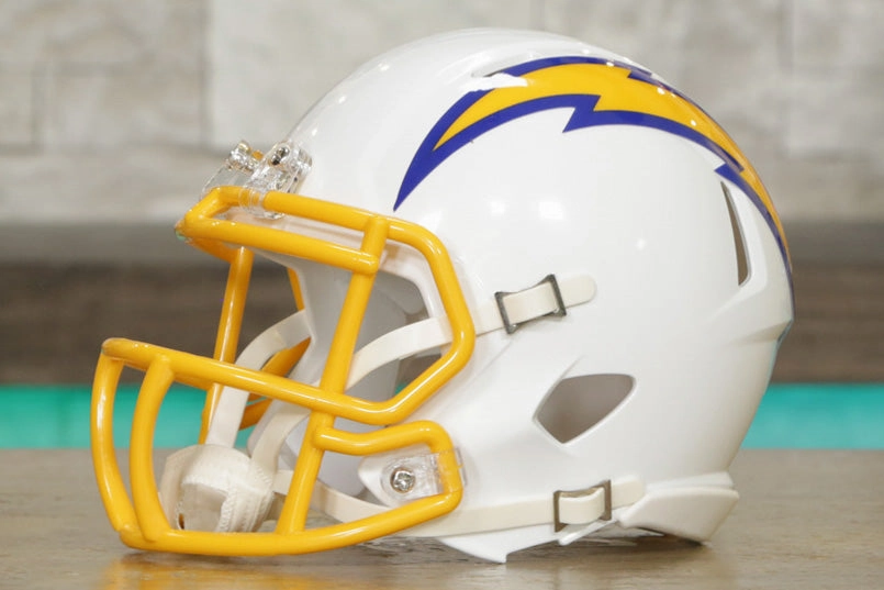 Los Angeles Chargers Riddell Speed Mini Helmet - Royal Color Rush Alternate
