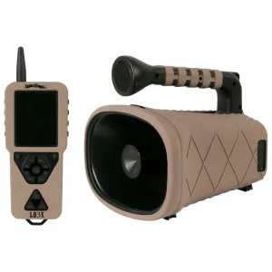Lucky Duck 21-22019-1 The Roughneck E-Caller Predator Call, Brown