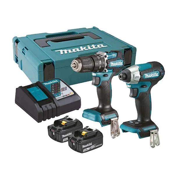 Makita 18V Cordless Combo Set (Dtd157 Dhp487) | Model : M-DLX2414JX3 (OBSOLETED)
