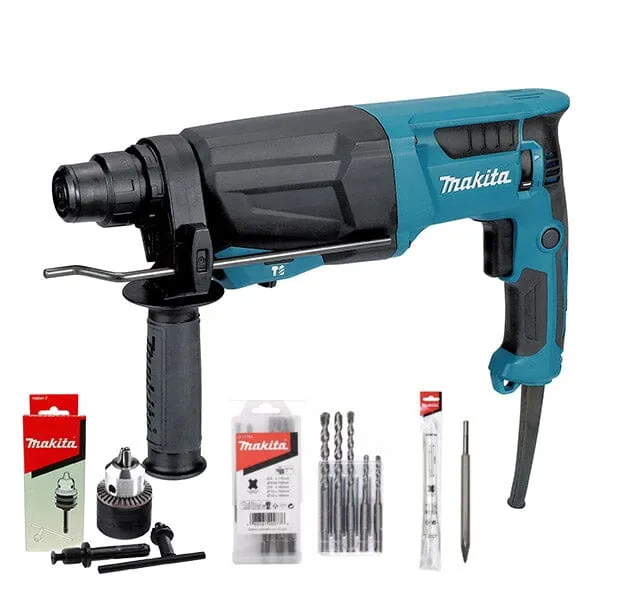 Makita AC 26mm Combination Hammer HR2670 (800W,3 Mode, C/W ASSY)  | Model : M-HR2670X5