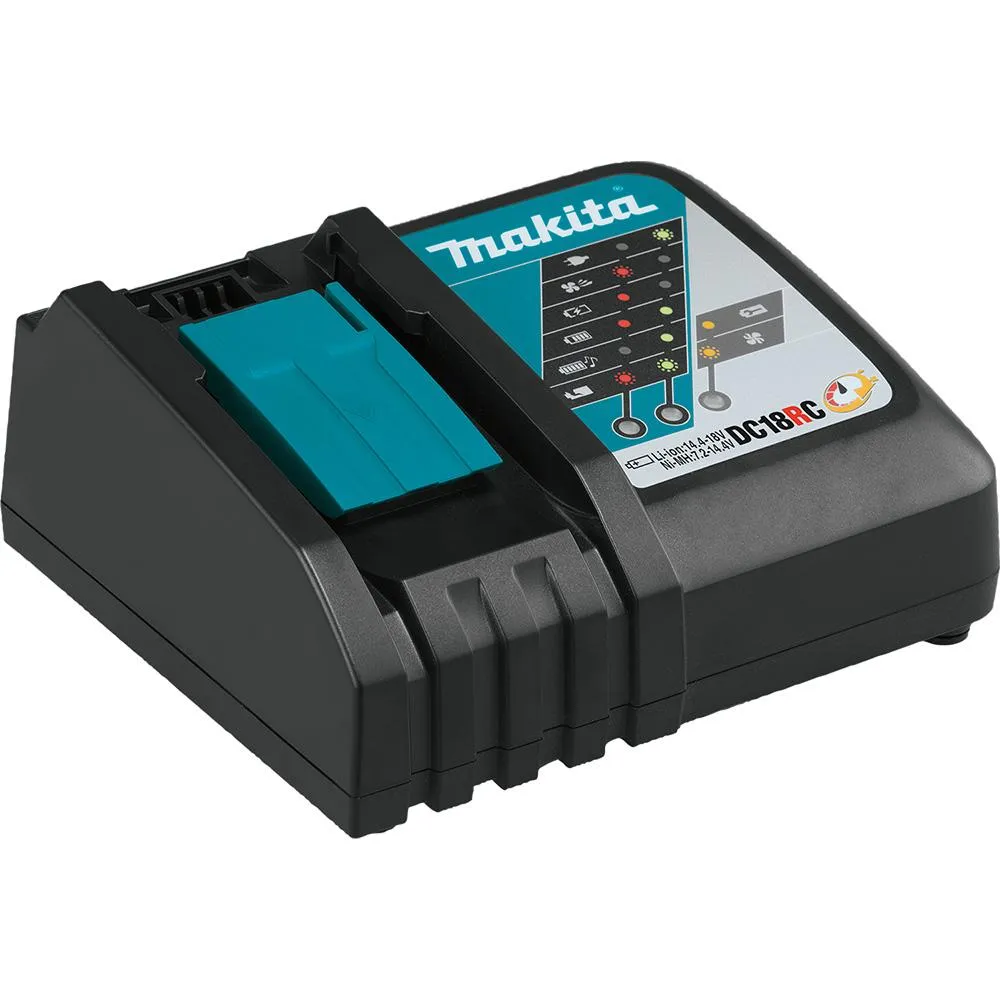 Makita BL1840BDC2 18V LXT Li-Ion Battery and Rapid Optimum Charger Starter Pack