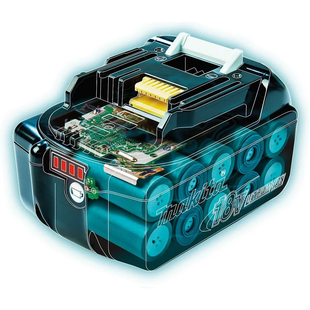 Makita BL1840BDC2 18V LXT Li-Ion Battery and Rapid Optimum Charger Starter Pack