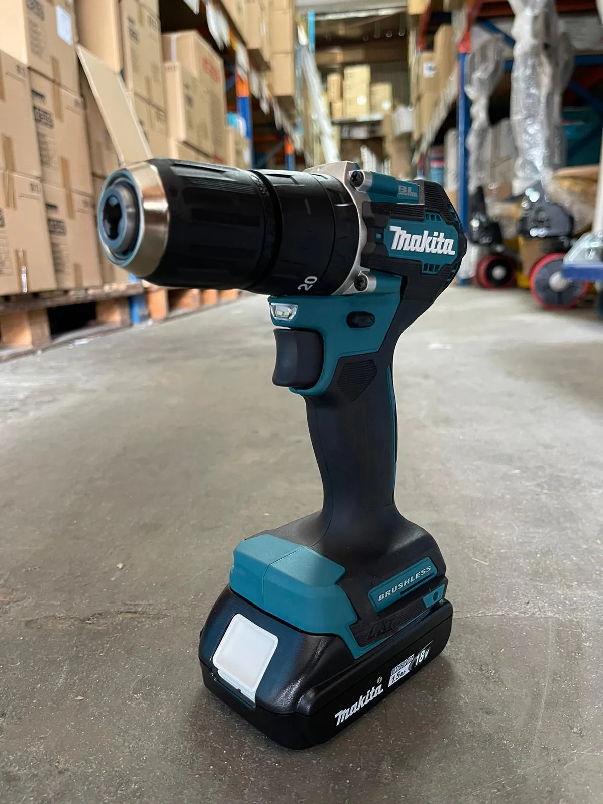 Makita (DTD157 DHP487) 18v 1.5ah Cordless Combo Kit (Free Makita Bag!) | Model : M-DLX2414YX7