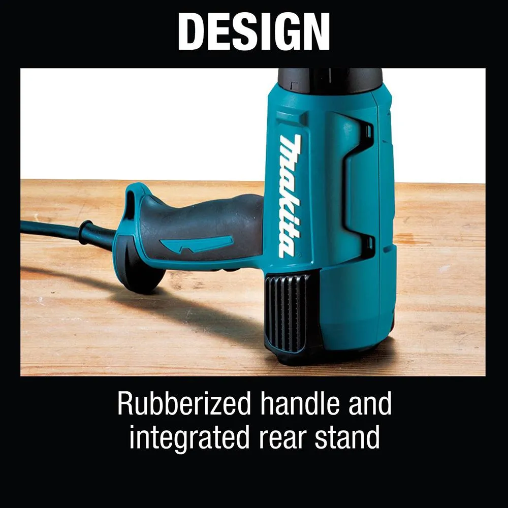 Makita HG6530VK 120 Volt LCD Digital Display Variable Temperature Heat Gun Kit
