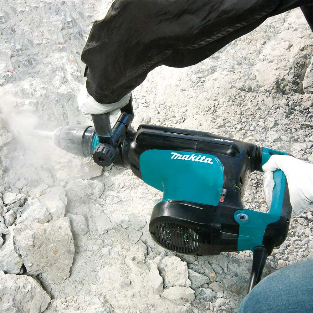 Makita HM1213C AVT Corded Demolition Hammer Compatible w/ SDS-MAX Bits