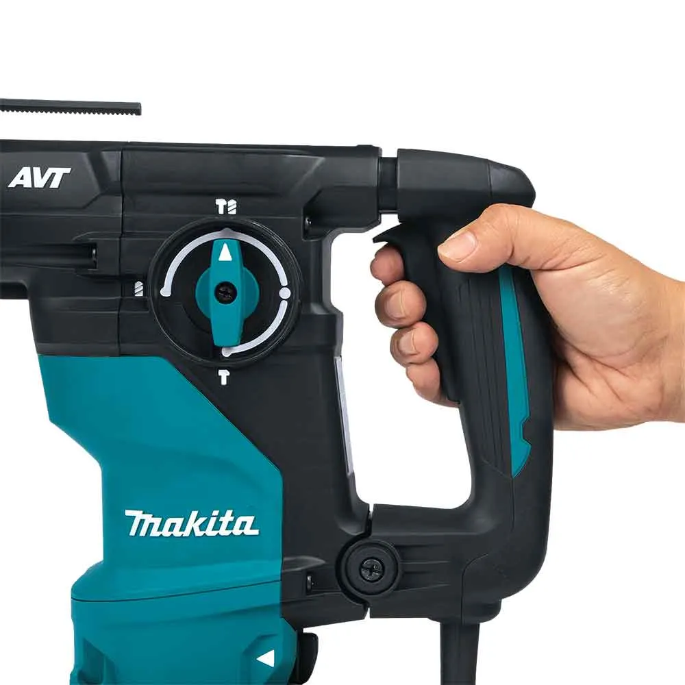 Makita HR3011FCK 1-3/16'' AVT Rotary Hammer Accepts L-Shaped SDS-PLUS Bits