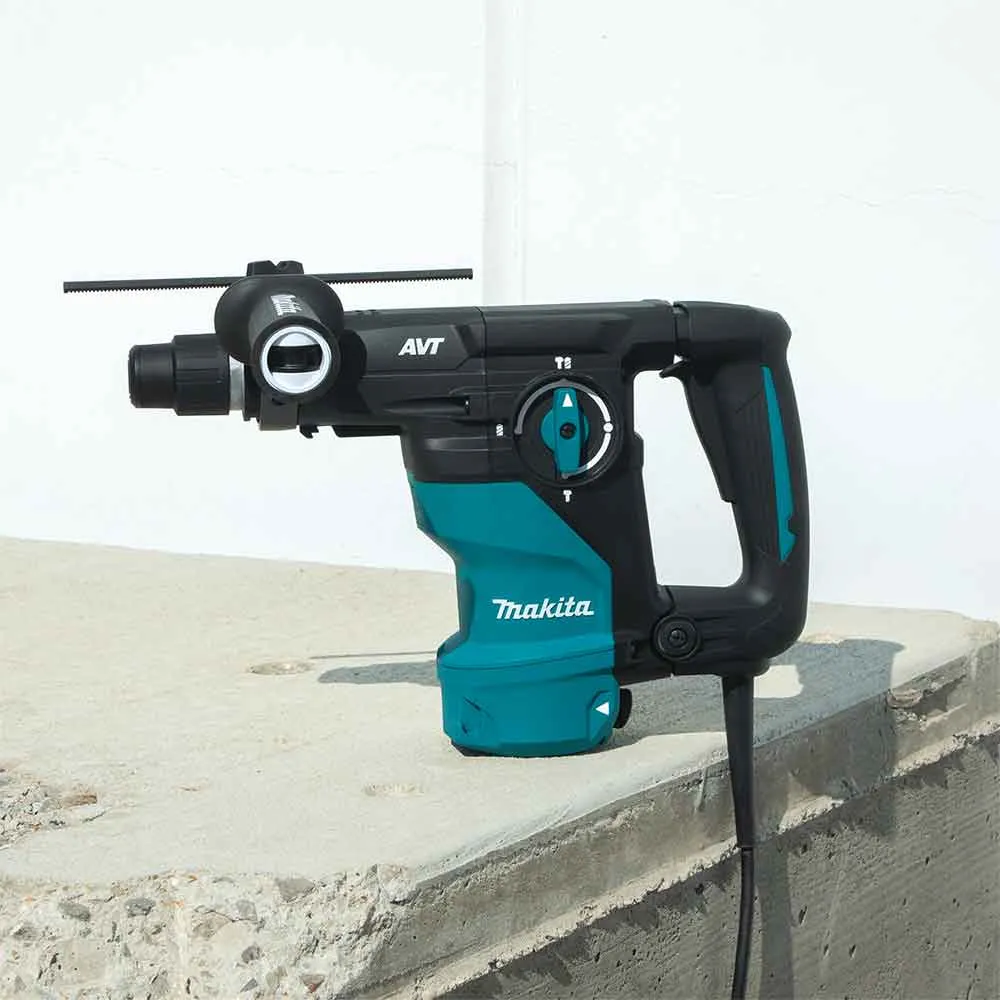 Makita HR3011FCK 1-3/16'' AVT Rotary Hammer Accepts L-Shaped SDS-PLUS Bits