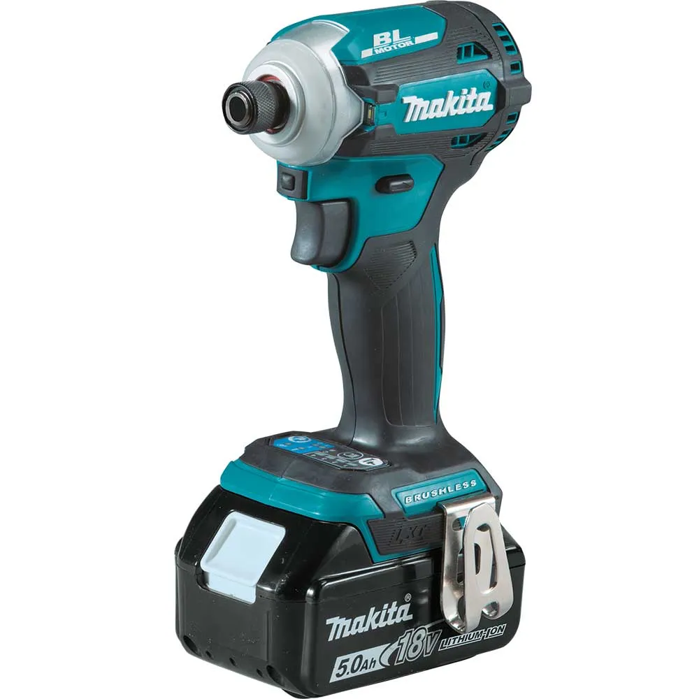 Makita XT507PT 18V LXT Li-Ion Brushless Cordless 5 Tool Combo  5.0 Ah Kit