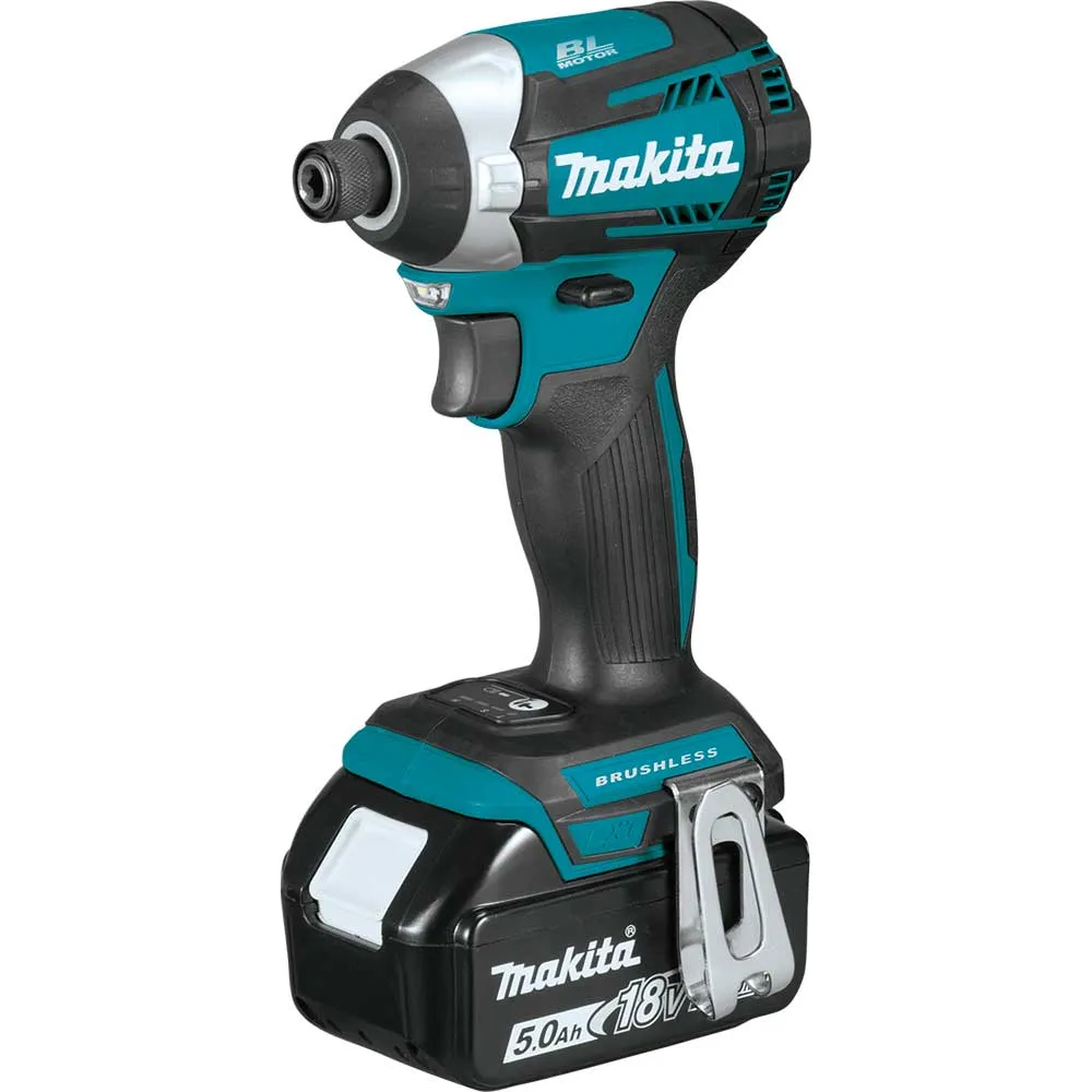 Makita XT707PT 18V LXT Li-Ion Brushless Cordless 7 Tool Combo 5.0 Ah Kit