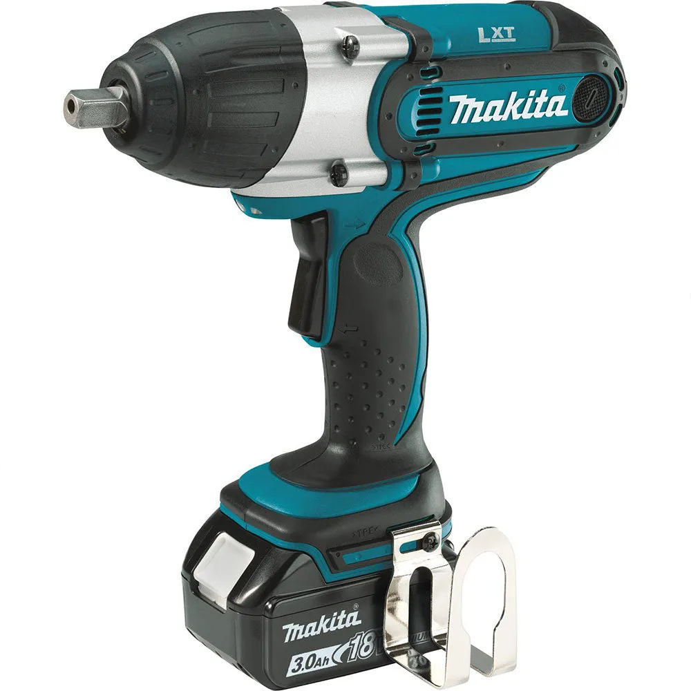 Makita XWT04S1 18V LXT Li-Ion 1/2" Sq. Drive Cordless Impact Wrench Kit