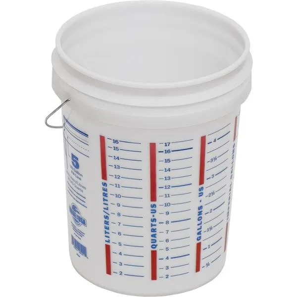Marshalltown 5G -  5 Gallon Plastic Mixing Bucket
