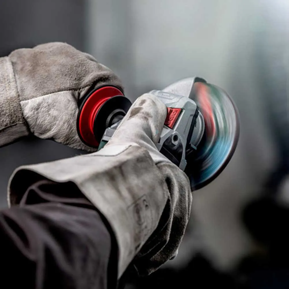Metabo 603624420 WP 11-125 4-1/2"- 5" 11 Amp Quick Corded Robust Angle Grinder