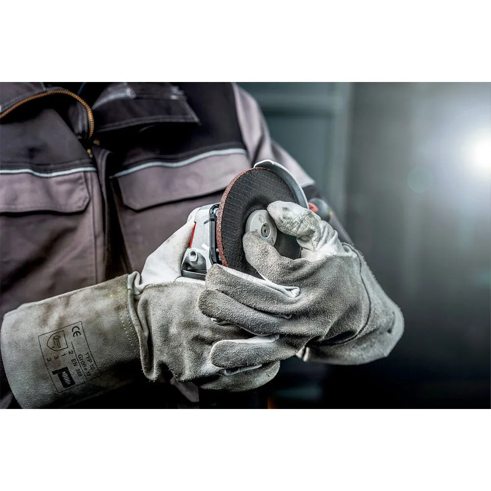 Metabo 613111420 6" 14.5 Amp M-Brush Corded Angle Grinder w/ Non-Lock Paddle