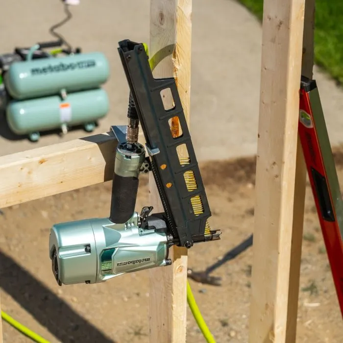 Metabo HPT KNR83A5SM 3-1/4" 21 Degree Framing Nailer w/ Impact Driver Kit