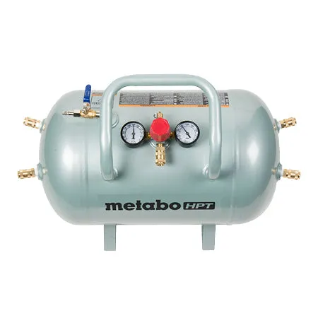 Metabo HPT UA3810AB 10 Gal Reserve Air Tank w/ Fittings and Regulator