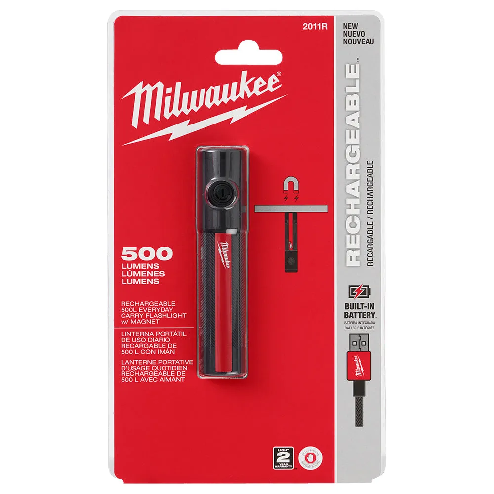 Milwaukee 2011R 500L Rechargeable Everyday Carry Flashlight