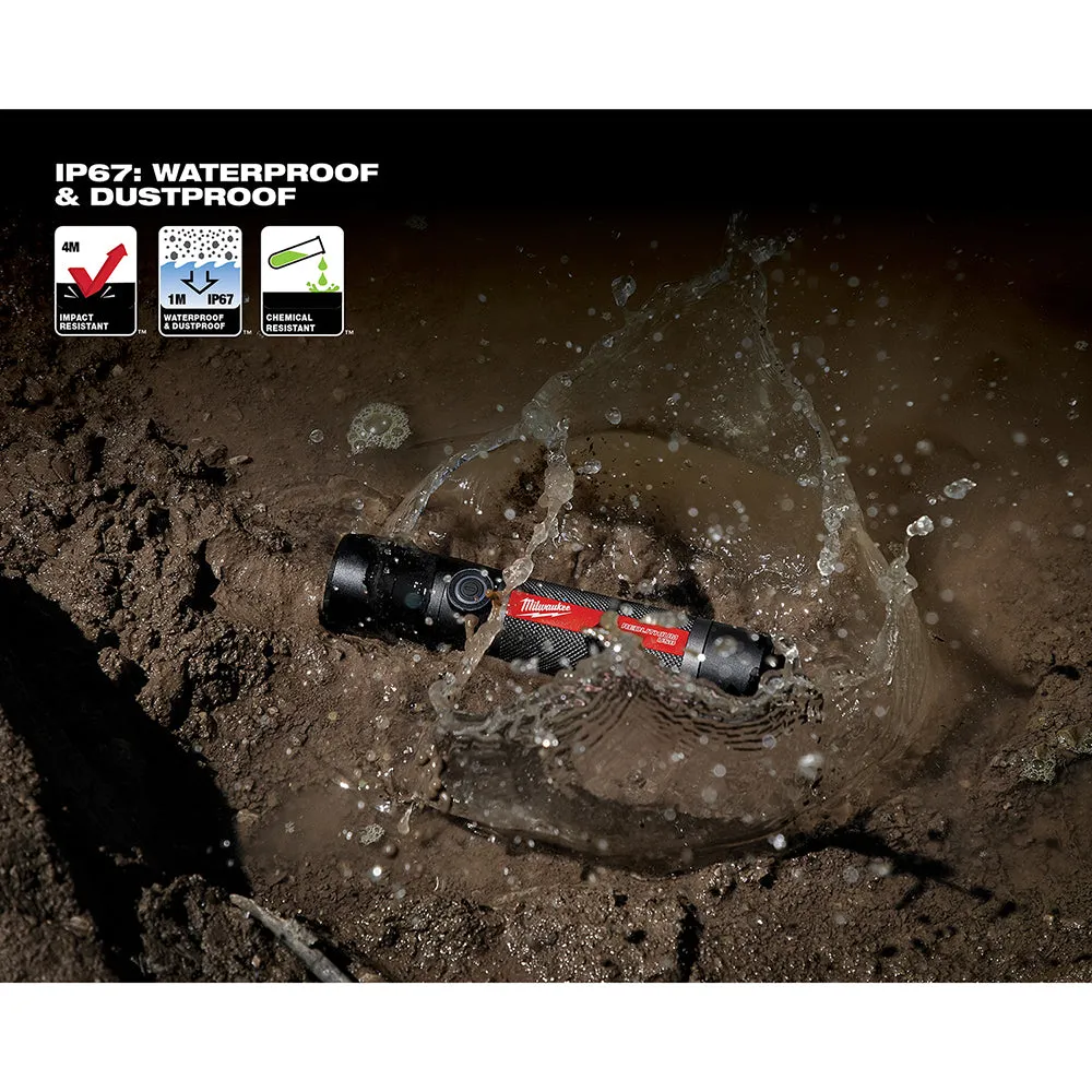 Milwaukee 2160-21 800 Lumen USB Rechargeable LED Twist Focus Flashlight