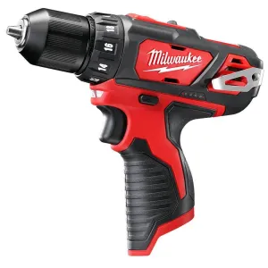 Milwaukee 2407-80 M12 FUEL 12V 3/8" Metal Chuck Drill/Driver -Bare,Reconditioned