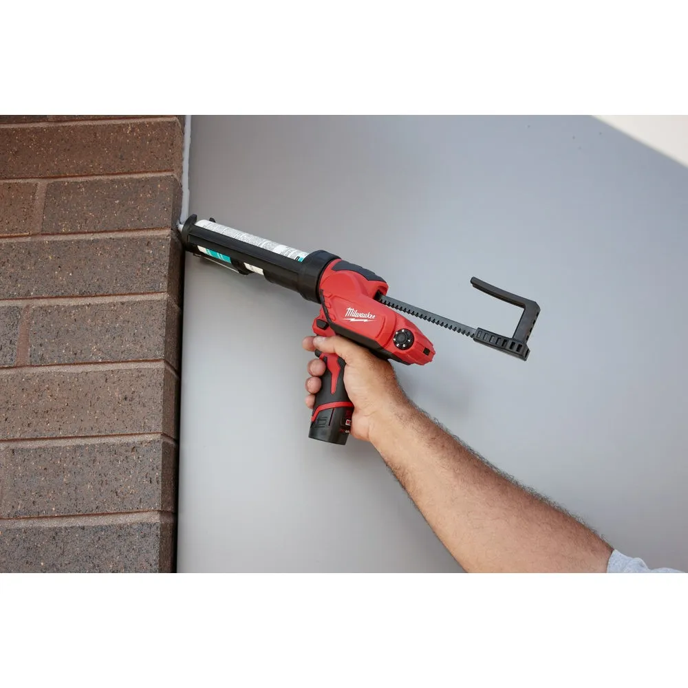Milwaukee 2441-20 M12 12V 10-Ounce Caulk And Adhesive Gun - Bare Tool