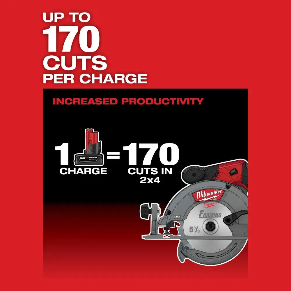 Milwaukee 2530-20 - M12 FUEL™ 5-3/8 in. Circular Saw