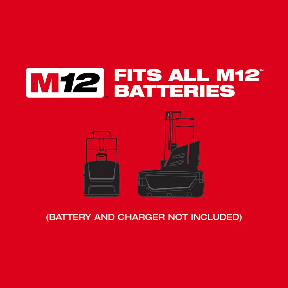 Milwaukee 2540-80 M12 12V 23 Gauge Pin Nailer - Reconditioned